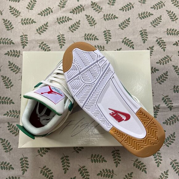 Air Jordan 4 Retro Sb Pine Green Platform Sneakers - Picture 3 of 6